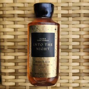 Bath & Body Works Into the Night Body Wash - Black and Gold Design
